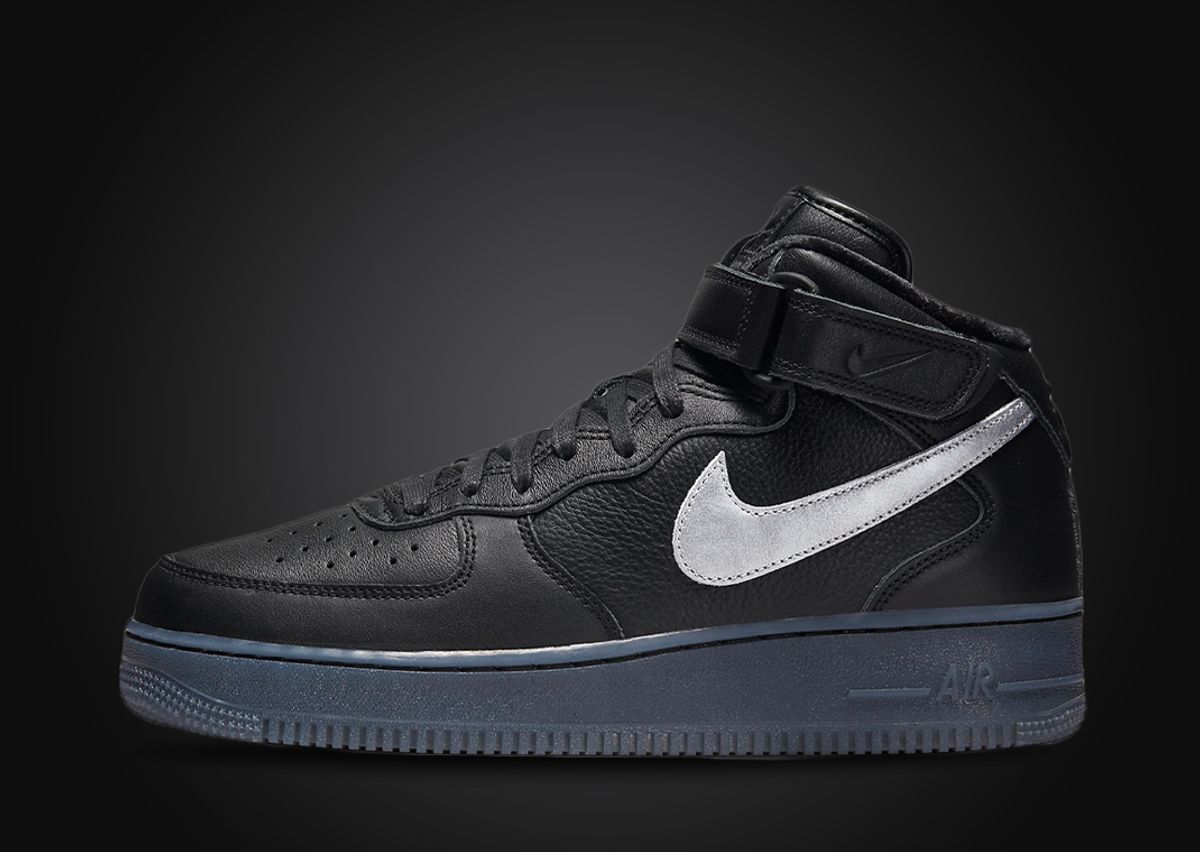 This Nike Air Force 1 Mid Features A High-End Look