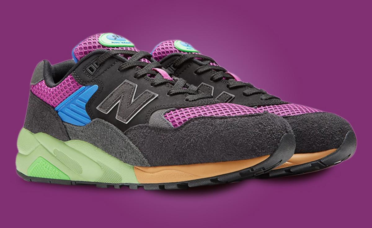 Multi-Color Shades Accent This New Balance 580