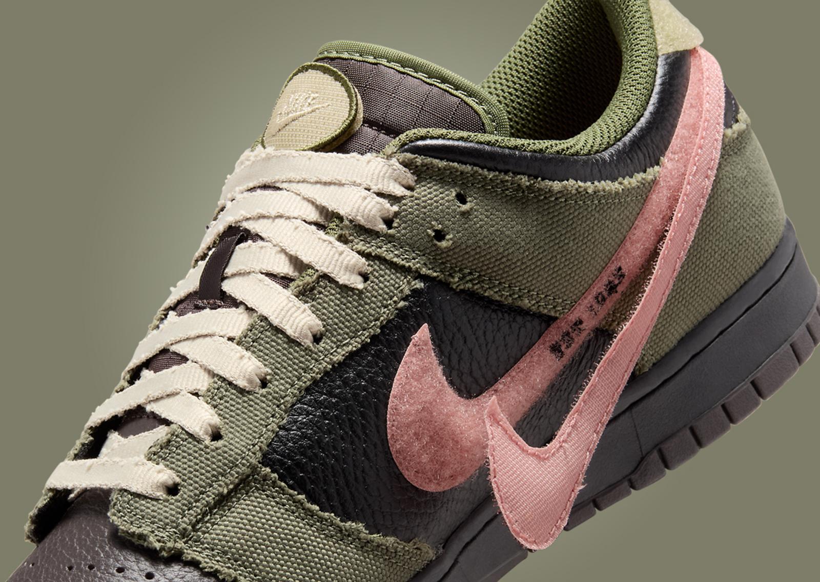 Nike Dunk Low Dunks Not Dead Medial Detail