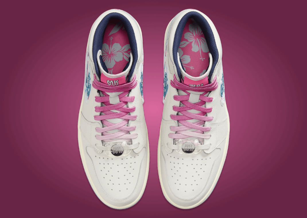 Michelle Wie West's Air Jordan 1 High Golf Pebble Beach