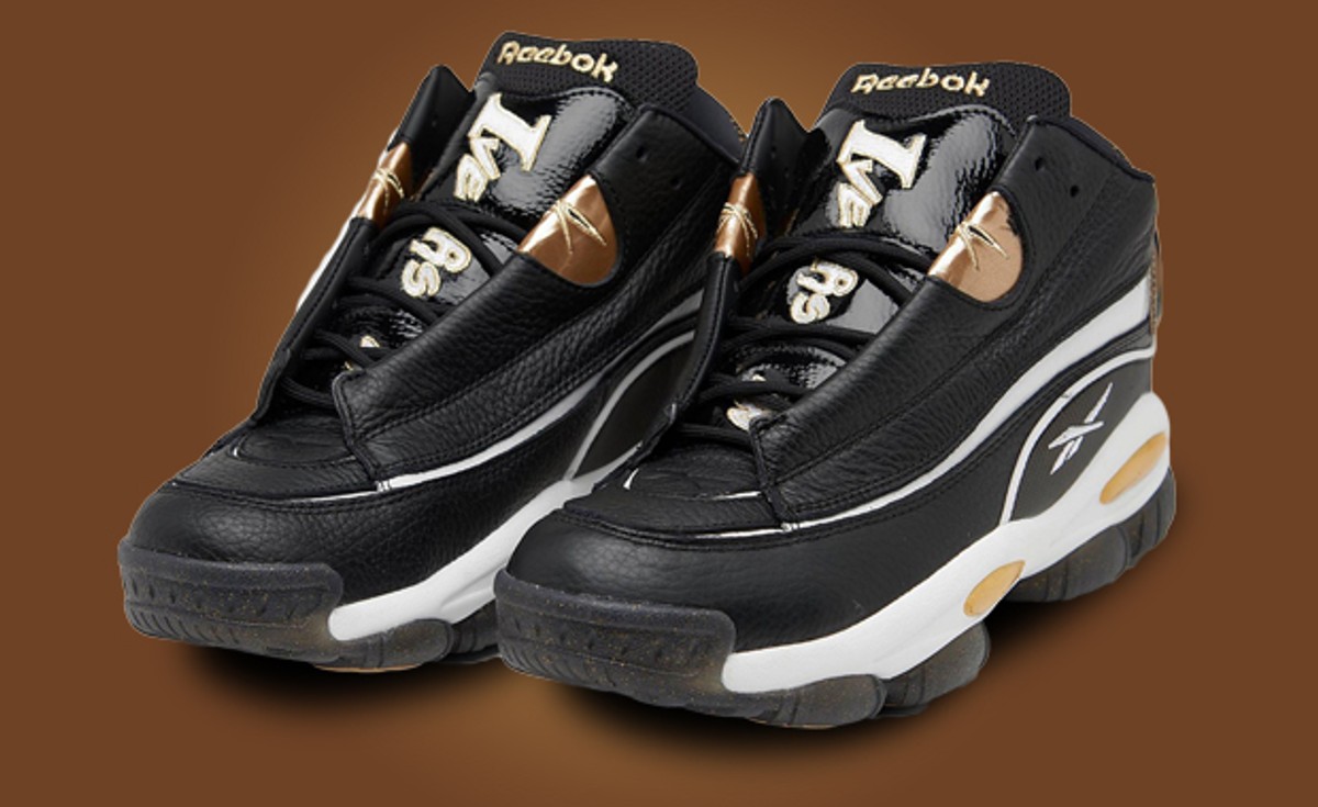 Luxury Vibes Appear On The Reebok Answer 1 Black Gold