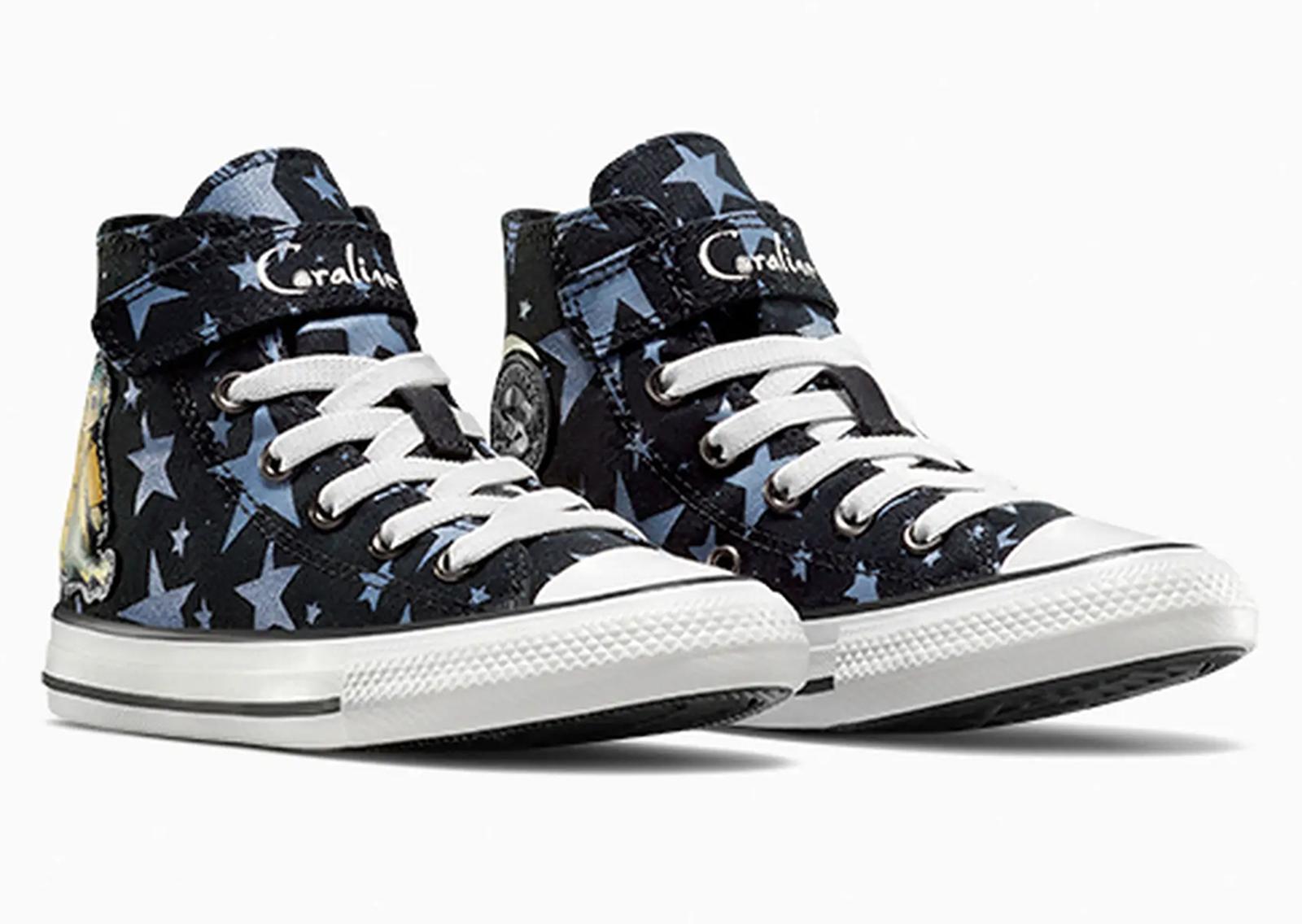 Coraline x Converse Chuck Taylor All-Star Hi EasyOn (Kids) Angle