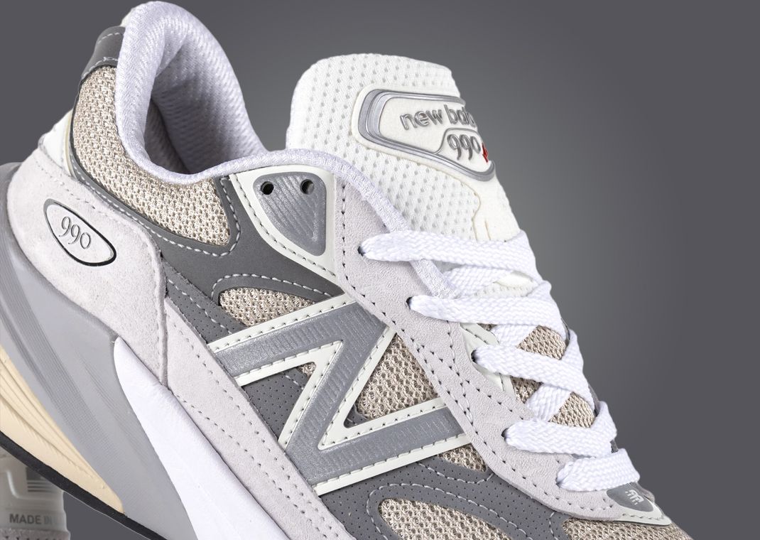 The New Balance 990v6 Made in USA Reflection Marblehead