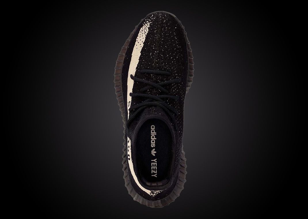 Yeezy black reflective shock on sale drop