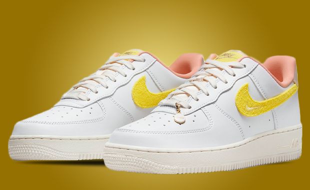 Nike air force outlet 1 low white yellow