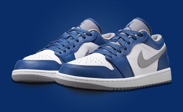 Official Look At The Air Jordan 1 Low True Blue