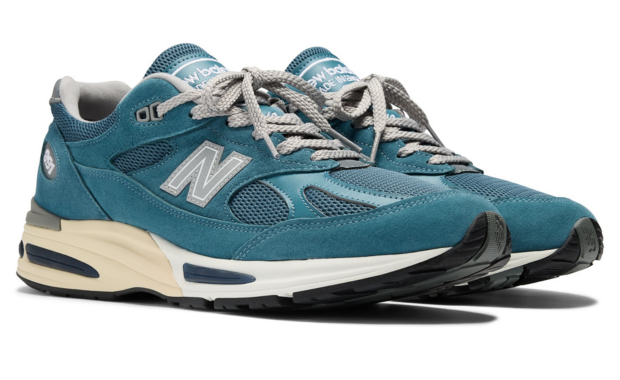 New Balance 991v2 Made in UK Tapestry Silver