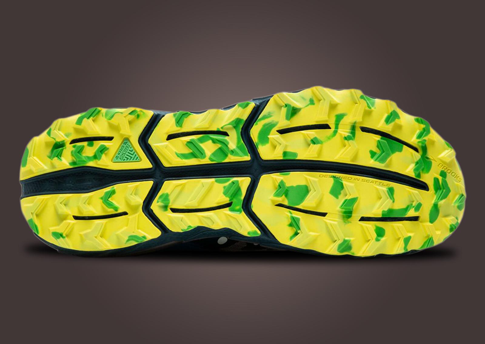 Extra Butter x Brooks Cascadia 18 Outsole