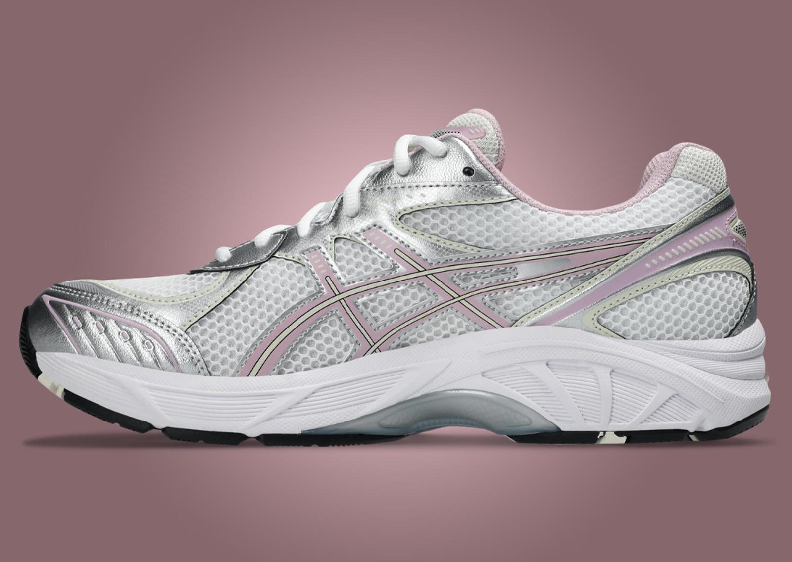 Asics GT-2160 Metallic Silver Pink Medial