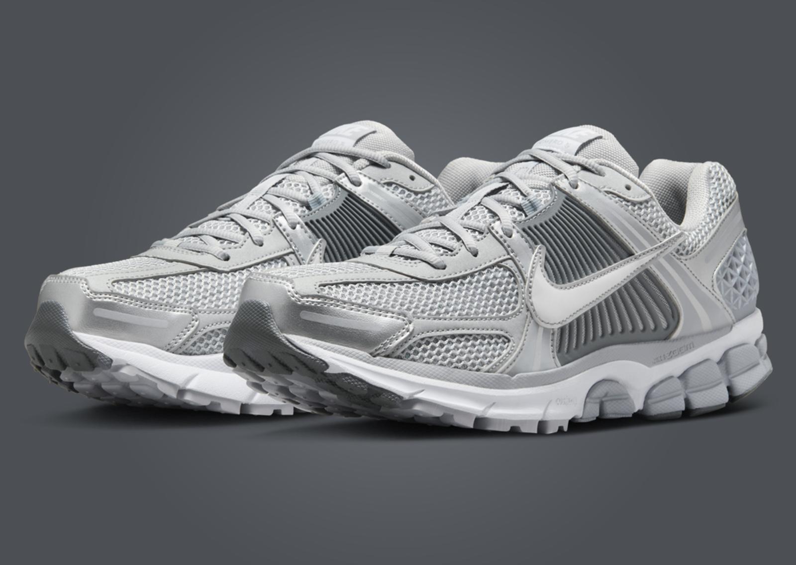 Nike Zoom Vomero 5 Cool Grey Angle