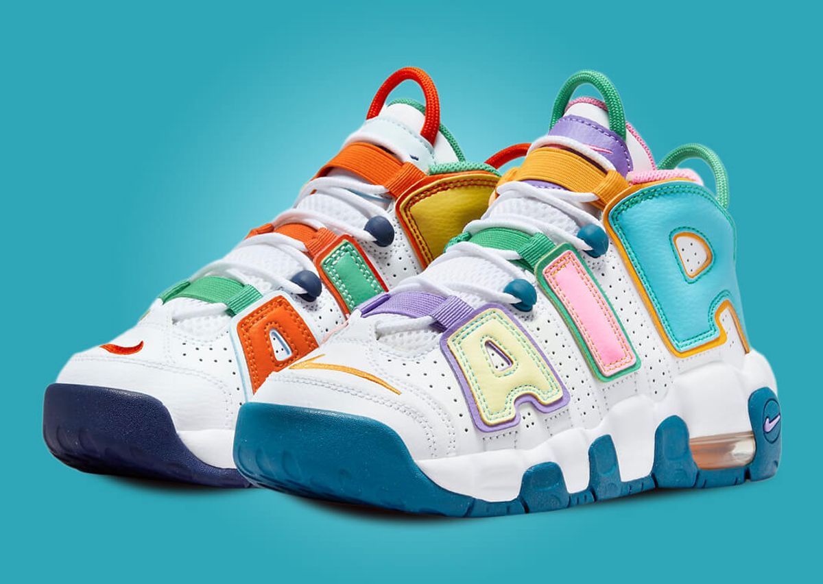 Nike air more uptempo kids basketball shoe Outlet