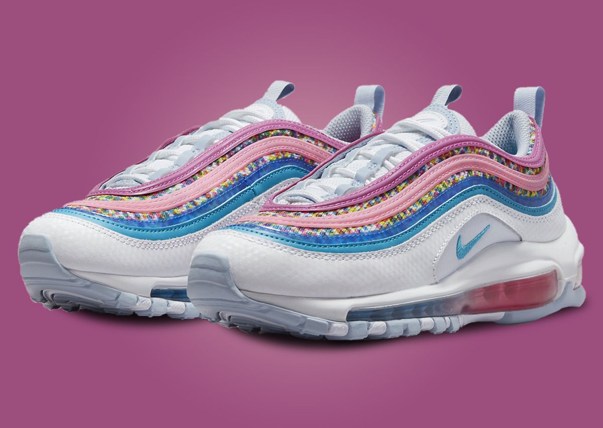 A Kaleidoscope Of Colors Decorate Nike This 97 Air Max