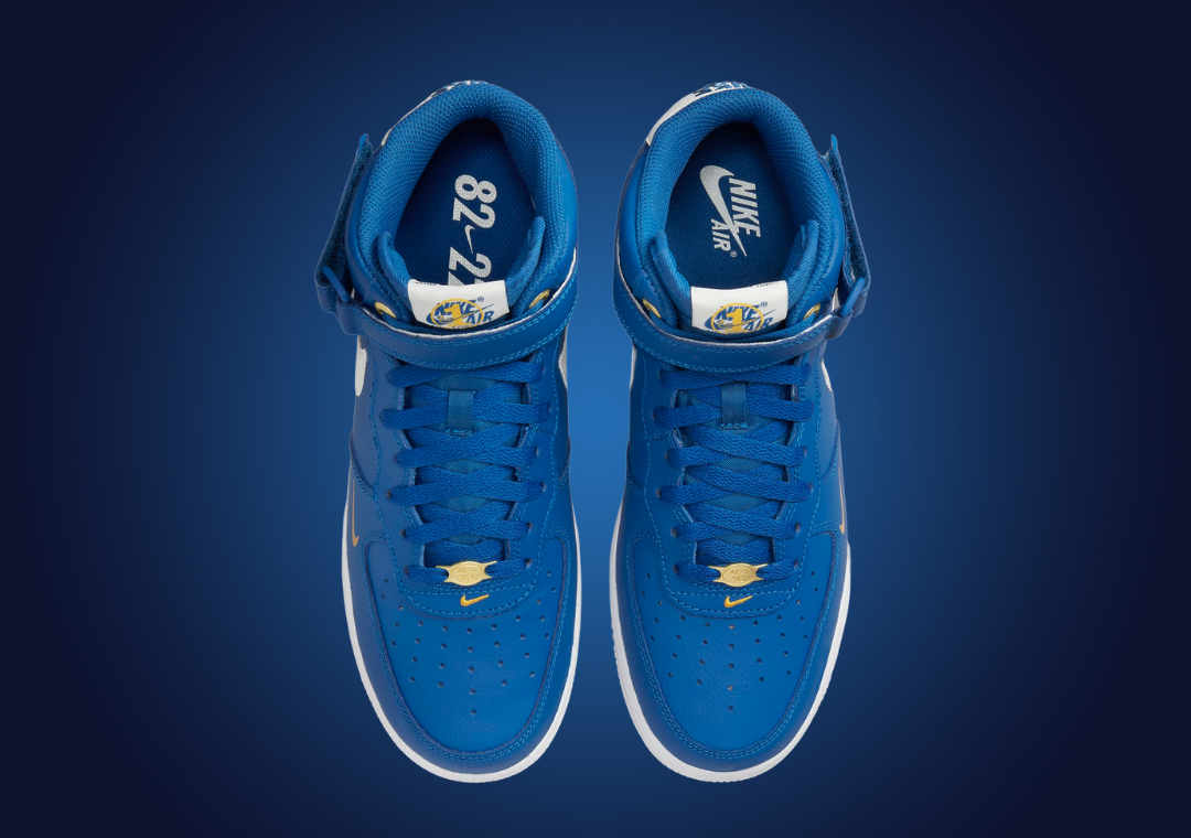 Nike's Air Force 1 Mid 40th Anniversary Blue Jay Was Made For Swoosh Fans -  Sneaker News