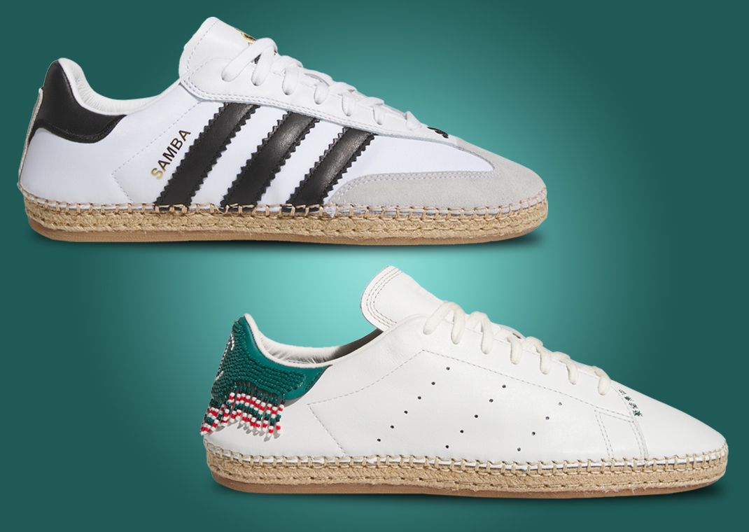 CLOT is adding an Espadrille Sole to Two Classic adidas Silhouettes