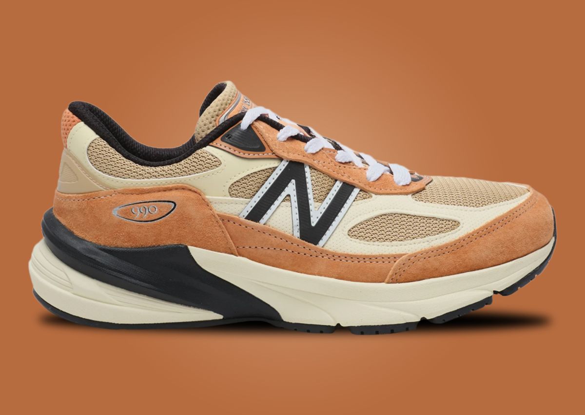 New Balance 990v6 Made in USA Sepia Stone Lateral