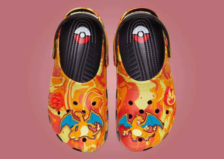 Pokemon Charizard Classic Clogs