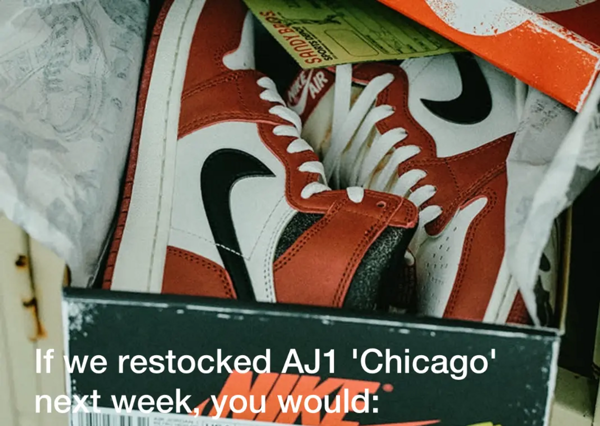 Off white jordan 1 2025 chicago restock