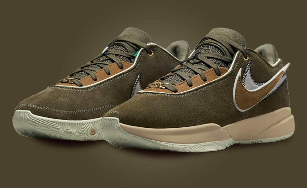 Official Look Nike LeBron 20 Olive