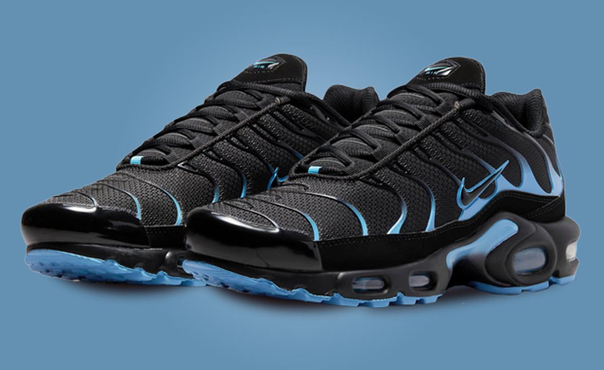 Nike's Air Max Plus Black University Blue Surfaces With A Gradient Effect