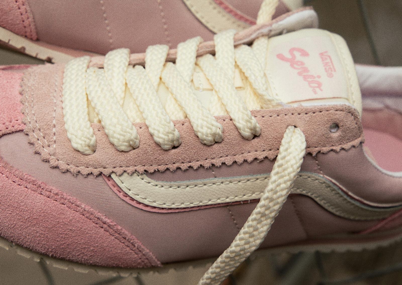 Vans Super Lowpro Sepia Rose Detail