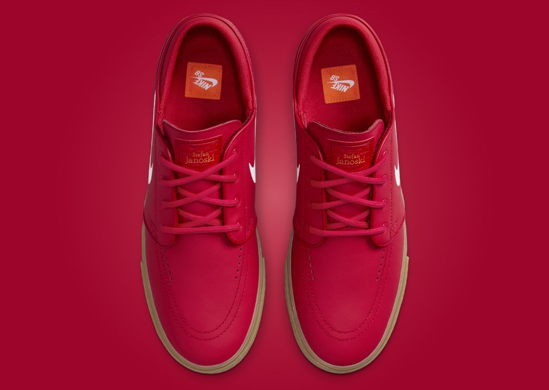 スケートボード NIKE SB ZOOM JANOSKI OG+ UNIVERSITY RED Cowtown