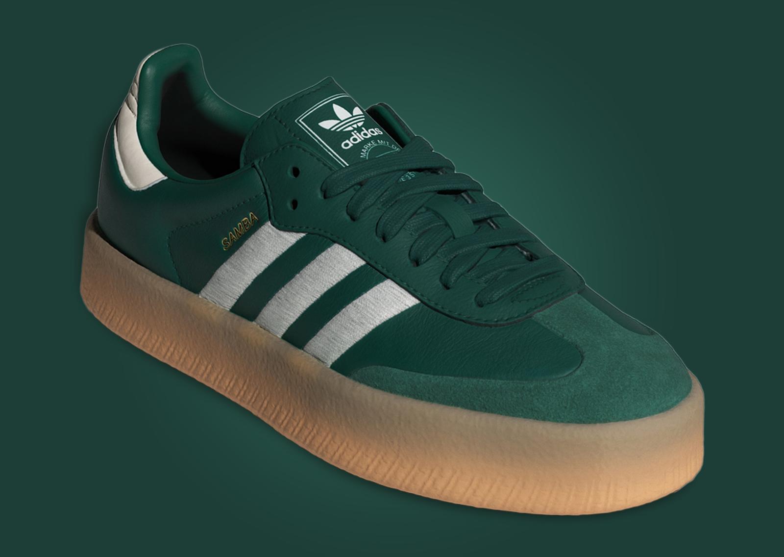 adidas Sambae Collegiate Green (W) Angle