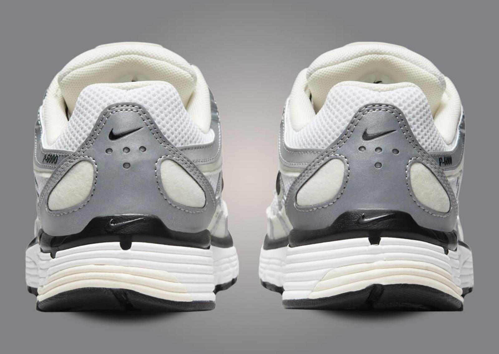 Nike P-6000 Coconut Milk Metallic Silver (W) Back