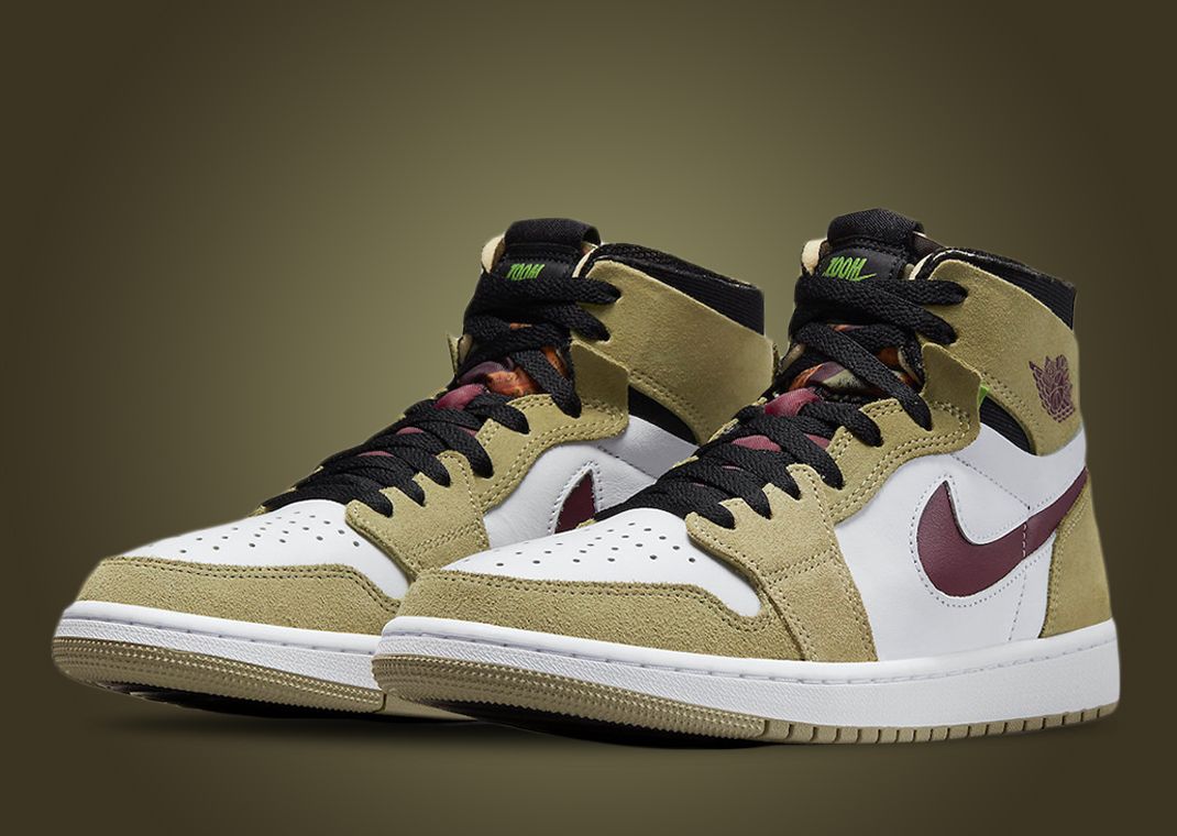 Get Fall-Ready With The Air Jordan 1 High Zoom CMFT Neutral Olive