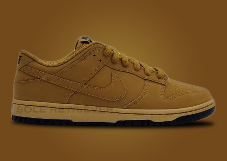 Nike Dunk Low Retro Wheat Lateral
