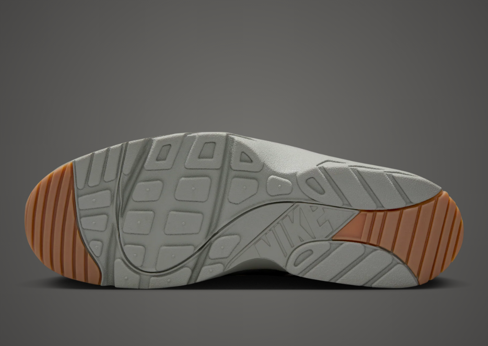 Corteiz x Nike Air Trainer Huarache Flat Pewter Outsole