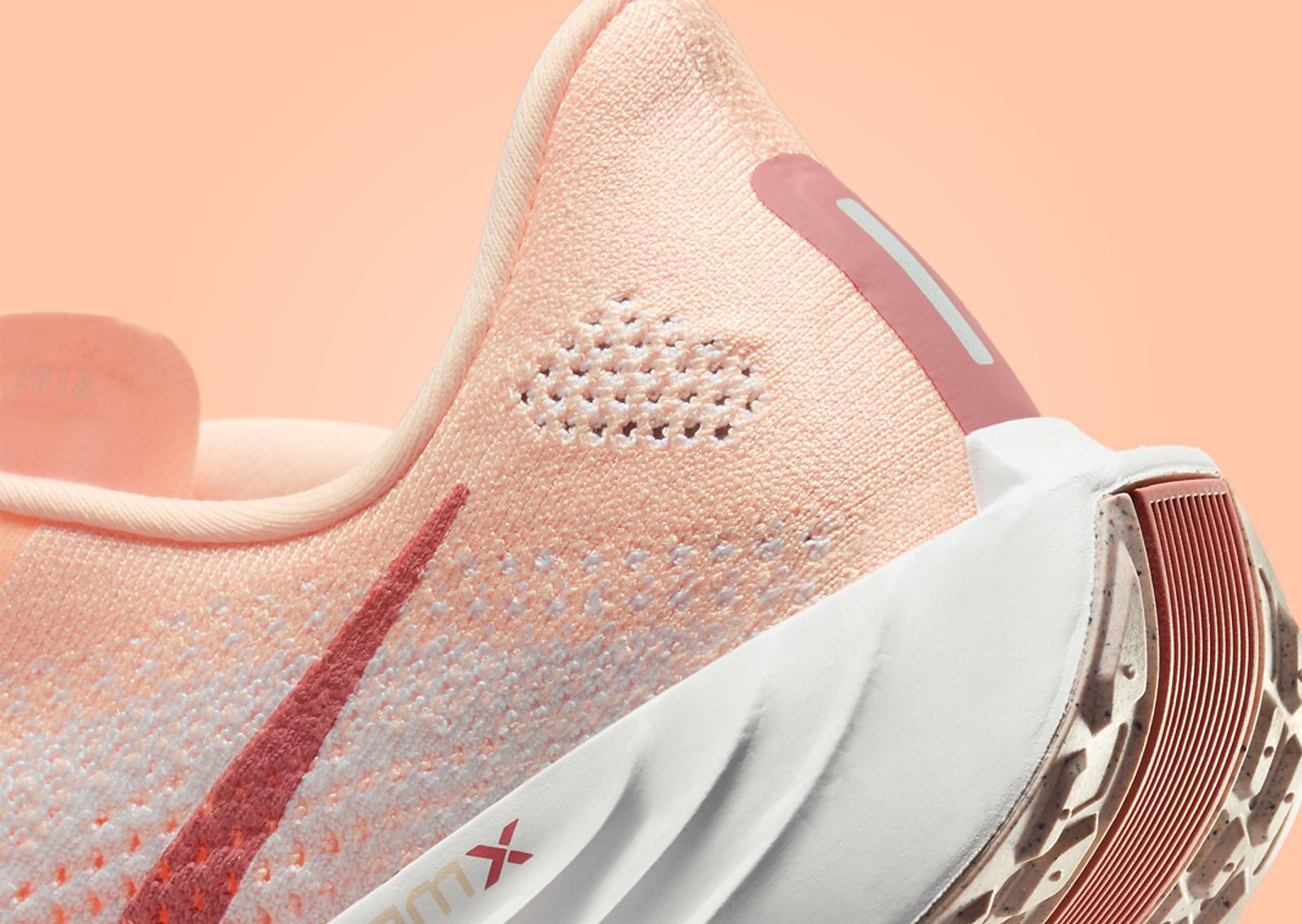 Nike Pegasus Plus Crimson Tint Red Stardust (W) Heel Detail