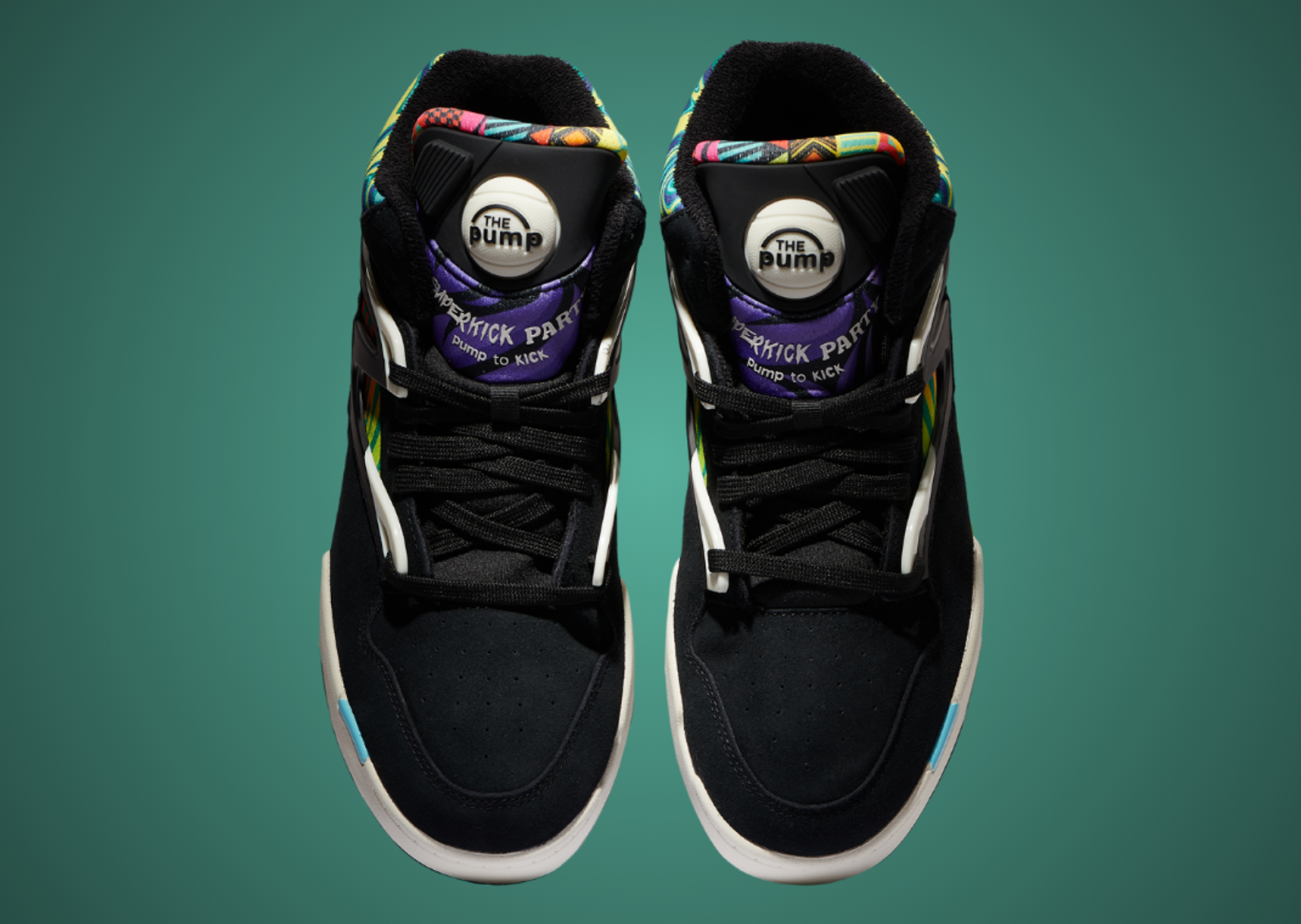 AEW x The Young Bucks x Reebok Pump Omni II Superkicks Top