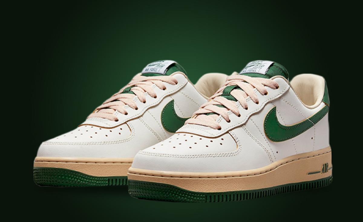 This Nike Air Force 1 Low Sail Gorge Green Has Strong Vintage Vibes