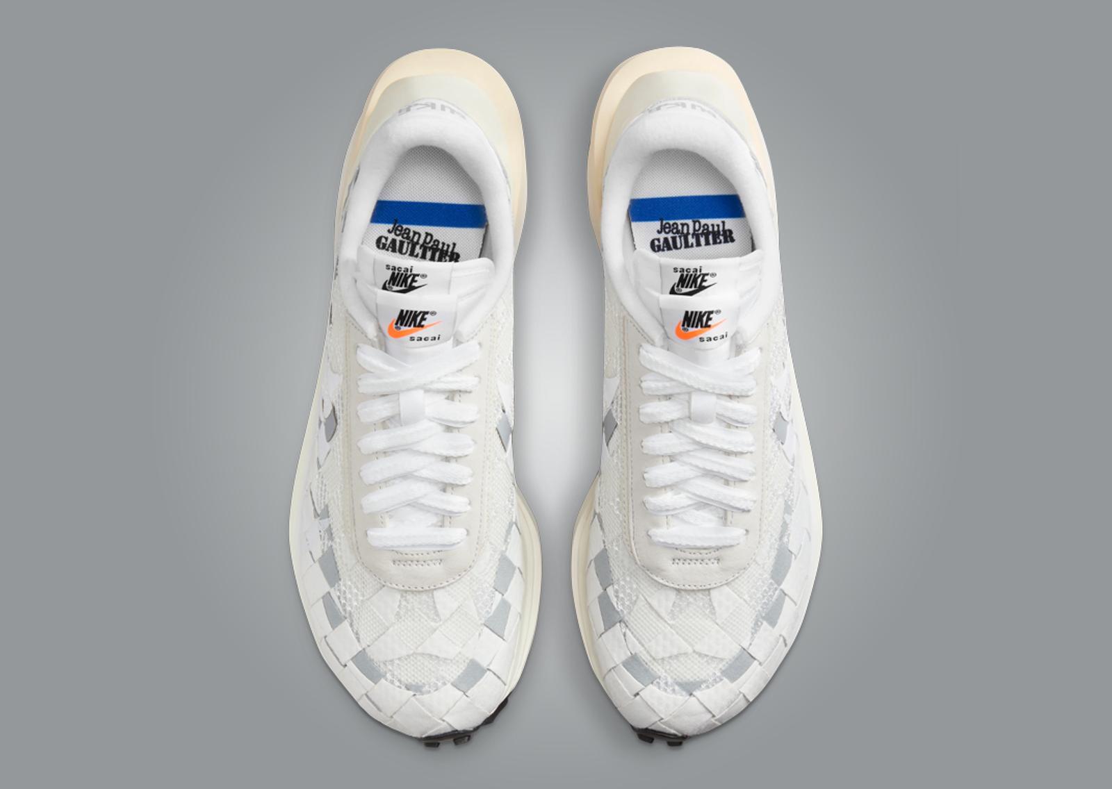 Jean Paul Gaultier x sacai x Nike LDVaporwaffle Mix White Top