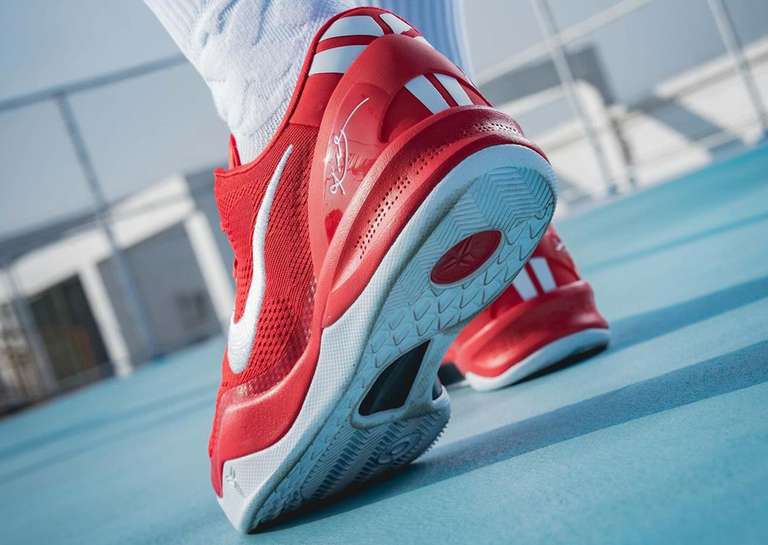 Nike Kobe 8 Protro TB University Red Heel