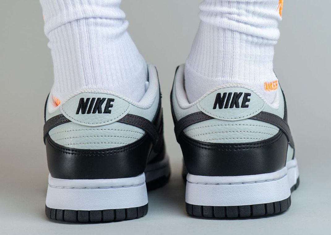 On-Foot Look At The Nike Dunk Low Mini Swoosh Orange Panda