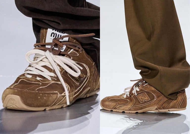 The MIU MIU x New Balance 530 Collection Releases Spring 2024