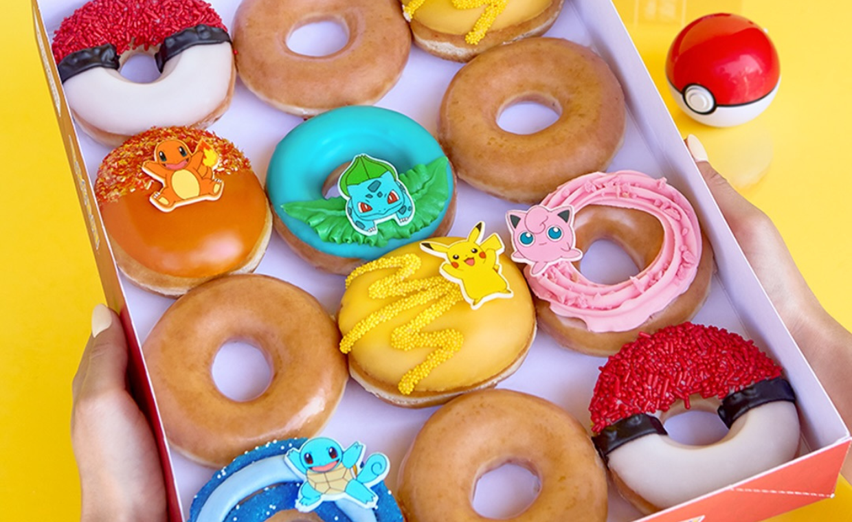 Krispy Kreme Pokémon Doughnuts