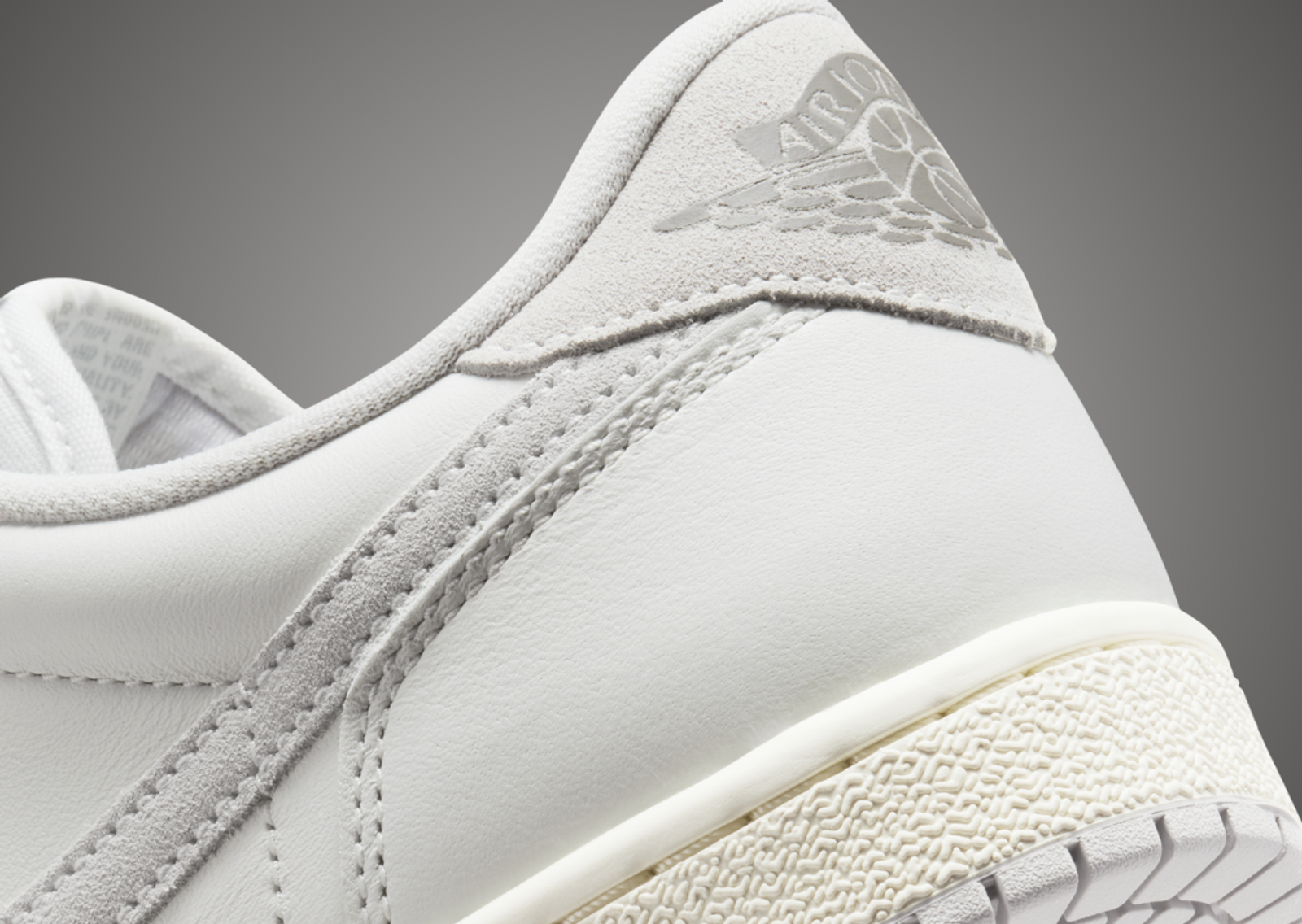 Air Jordan 1 Low 85 Neutral Grey Heel Detail