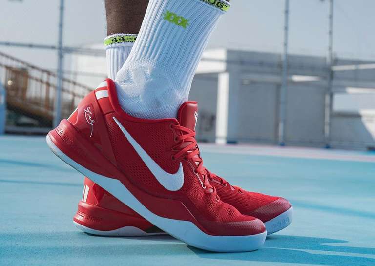 Nike Kobe 8 Protro TB University Red Lateral