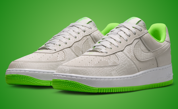Nike Kobe Air Force 1 Low Vast Grey Electric Green