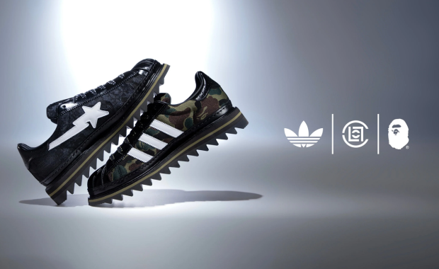 CLOT x BAPE x adidas Superstar