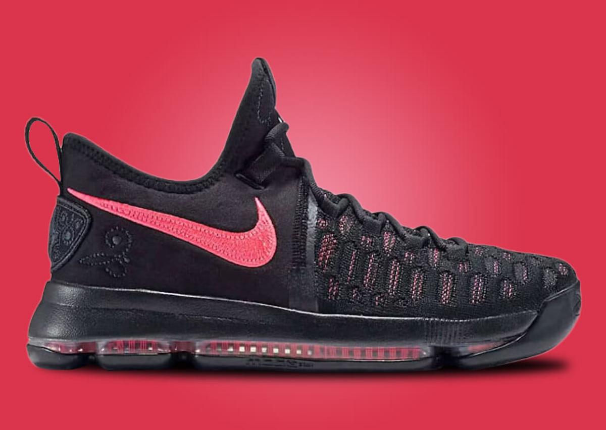 Nike KD 9 Aunt Pearl Side View 