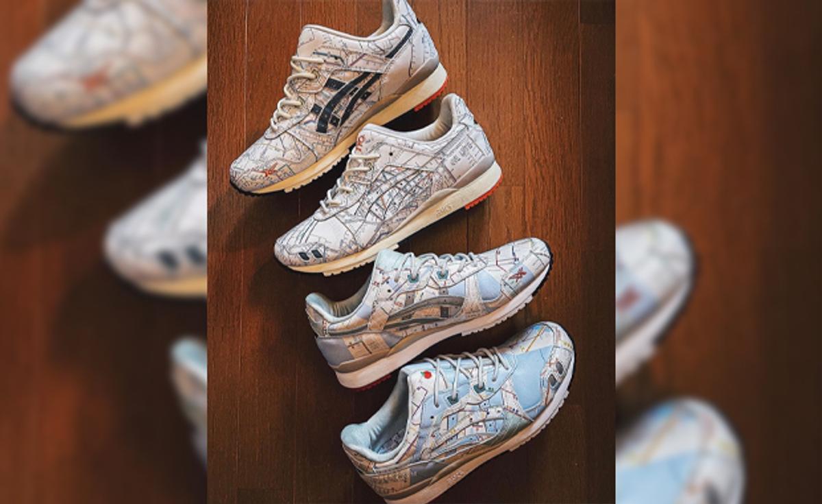 atmos Brings New York And Tokyo Subways To The Asics Gel-Lyte III