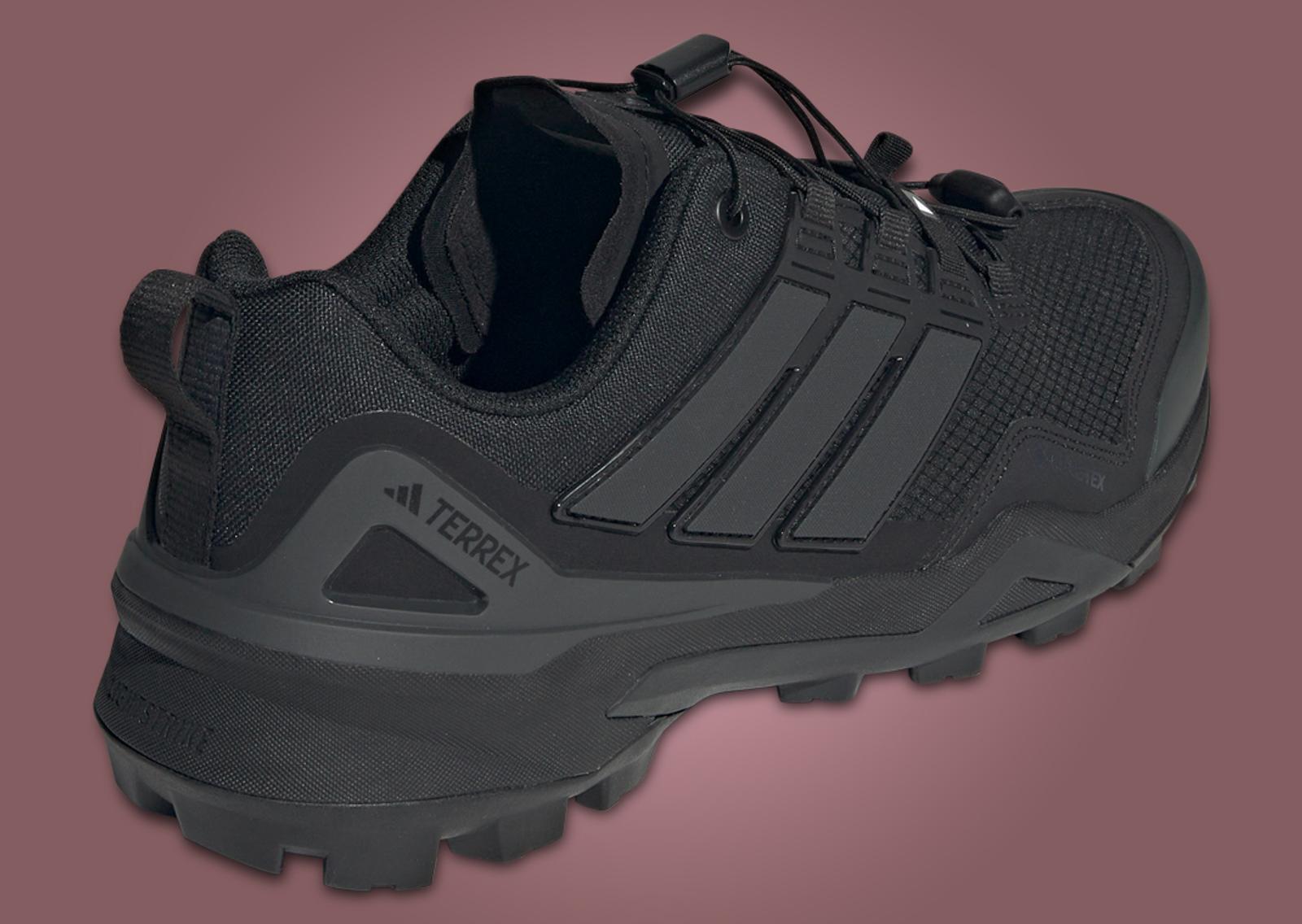 adidas Terrex Skychaser GORE-TEX Core Black Heel Angle