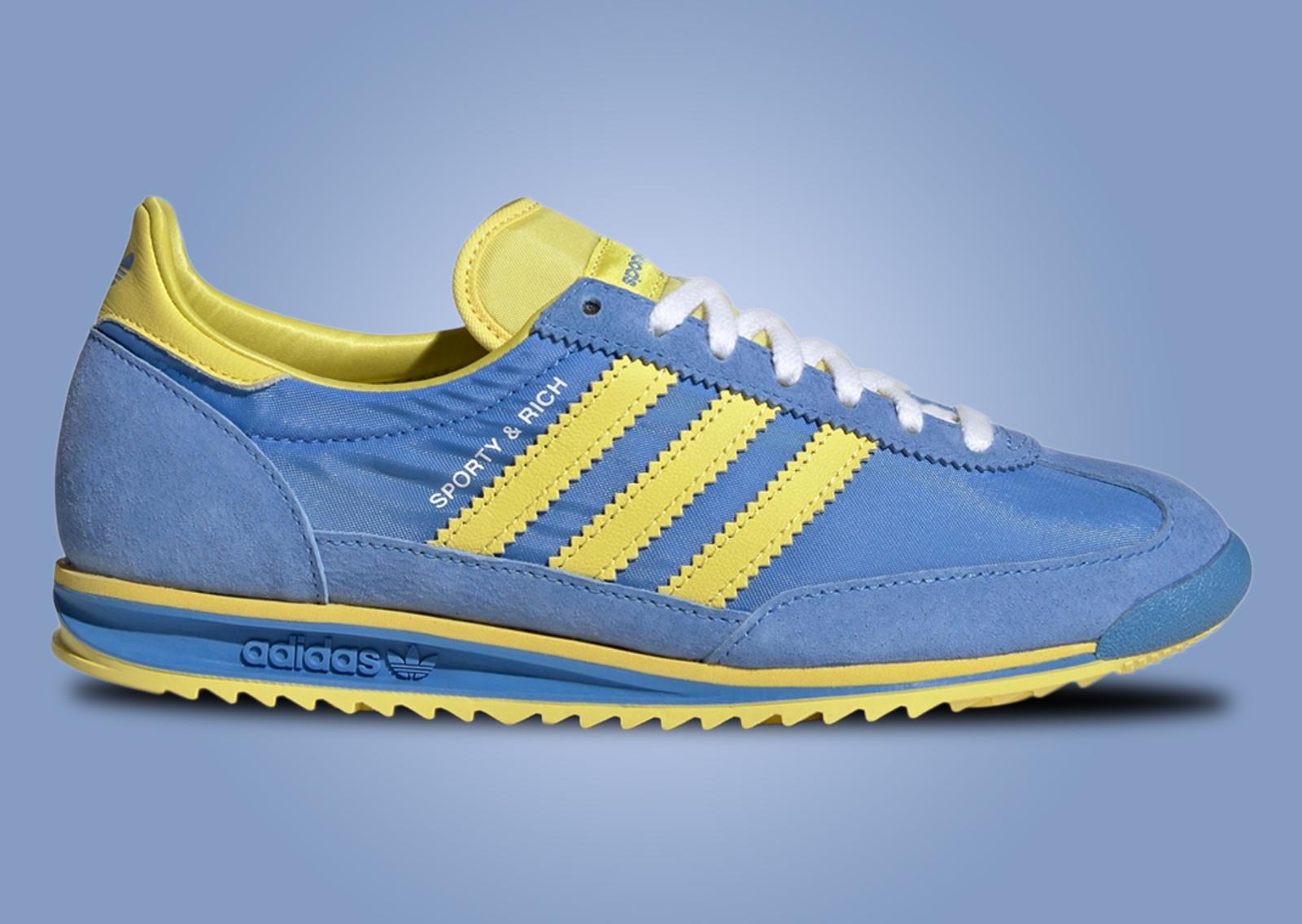 Sporty & Rich x adidas SL 72 Sweden (W) Lateral