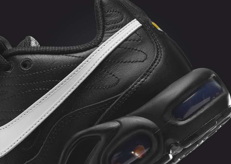 Nike Air Max Plus TNPO Black White (W) Heel Detail