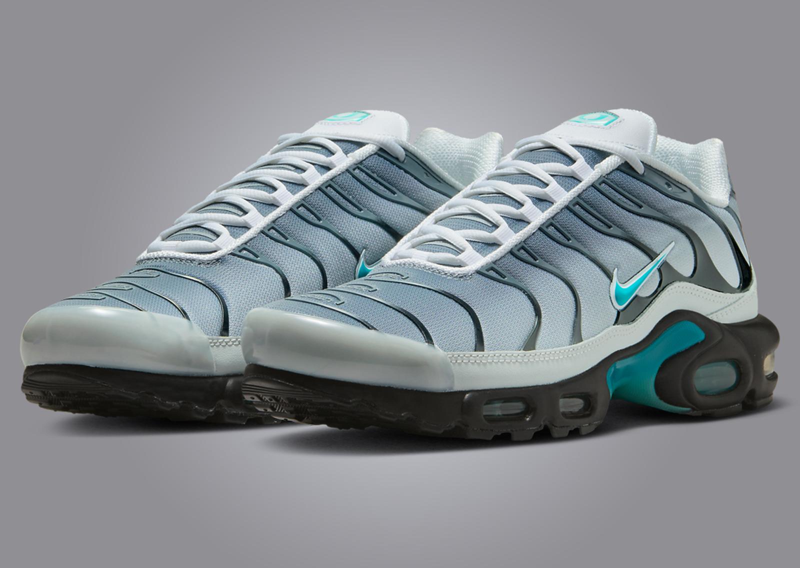 One Block Down x Nike Air Max Plus Matte Silver Angle