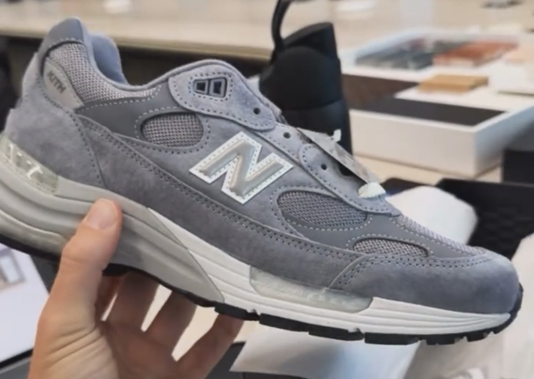 Kith × New Balance Made in USA 992 Kith's Latest New Balance Collab adds a Steel Grey Made in USA 992