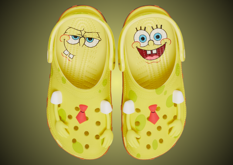 SpongeBob Squarepants x Crocs Classic Clog Top
